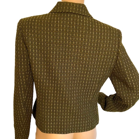 VINTAGE CARLISLE WOOL ZIP JACKET  SZ 4 - Picture 2 of 16